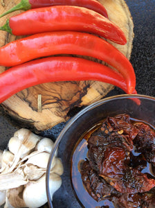 Smoked sun dried tomatoes (160g)